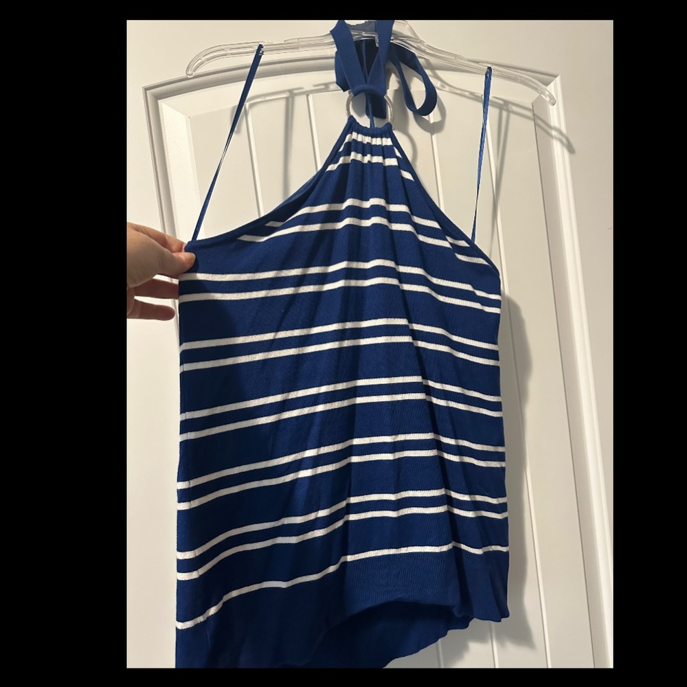 Navy NY&Co Halter Top
